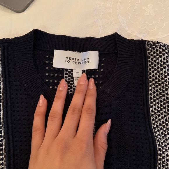 Derek Lam 10 Crosby Long Sleeve Top - Picture 5 of 9